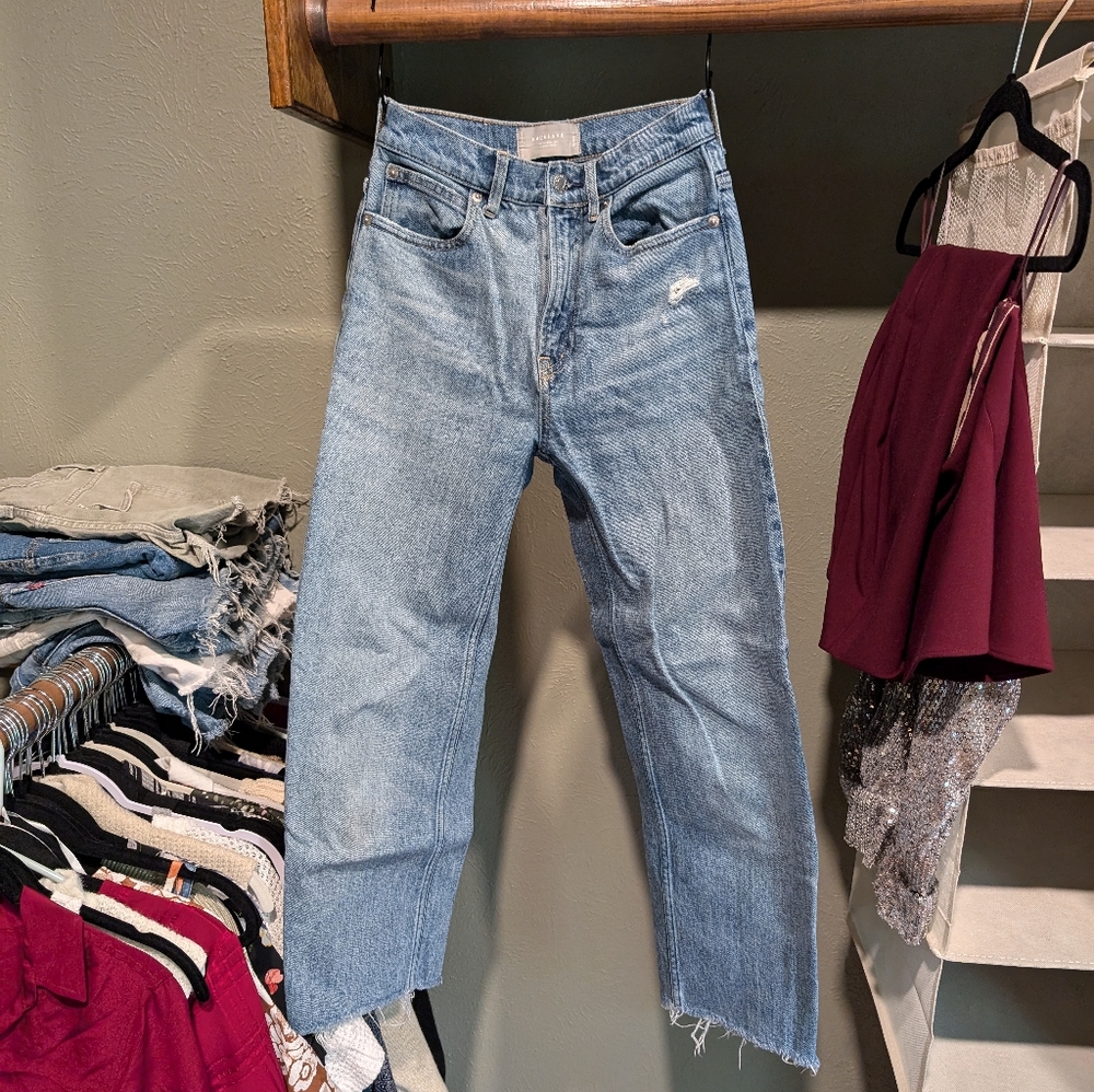 Everlane Way High Jean Cropped